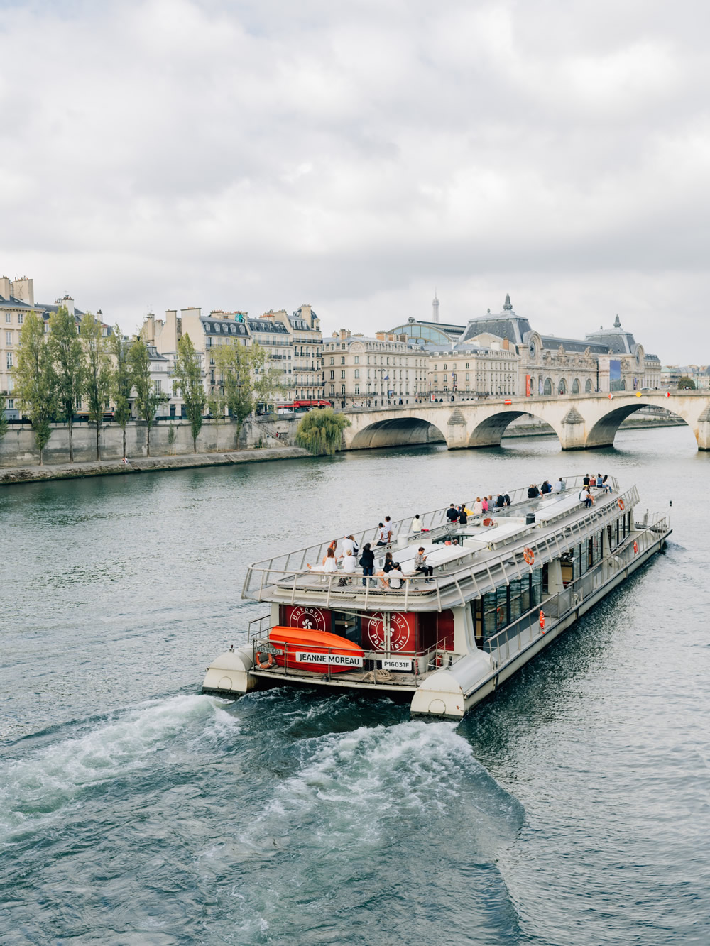 Boottocht rondvaart Seine Parijs