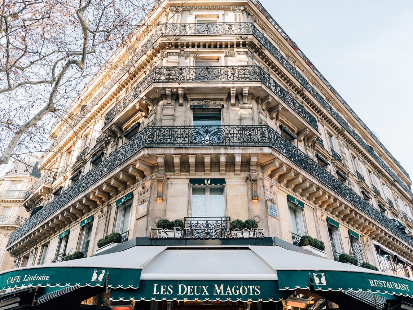 Parijs brasseries en cafés