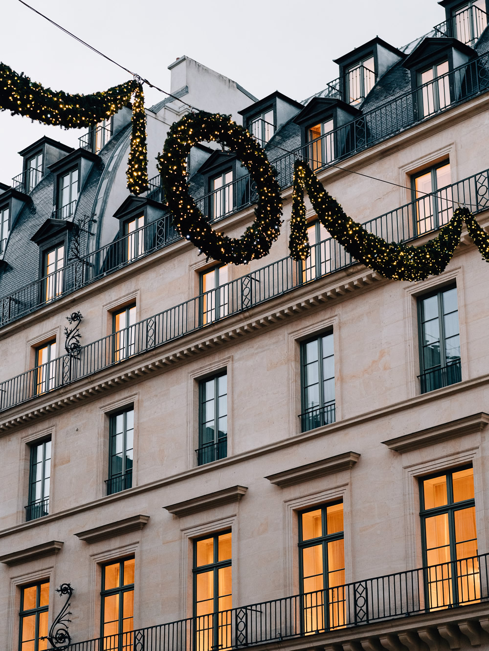 Parijs tijdens kerst