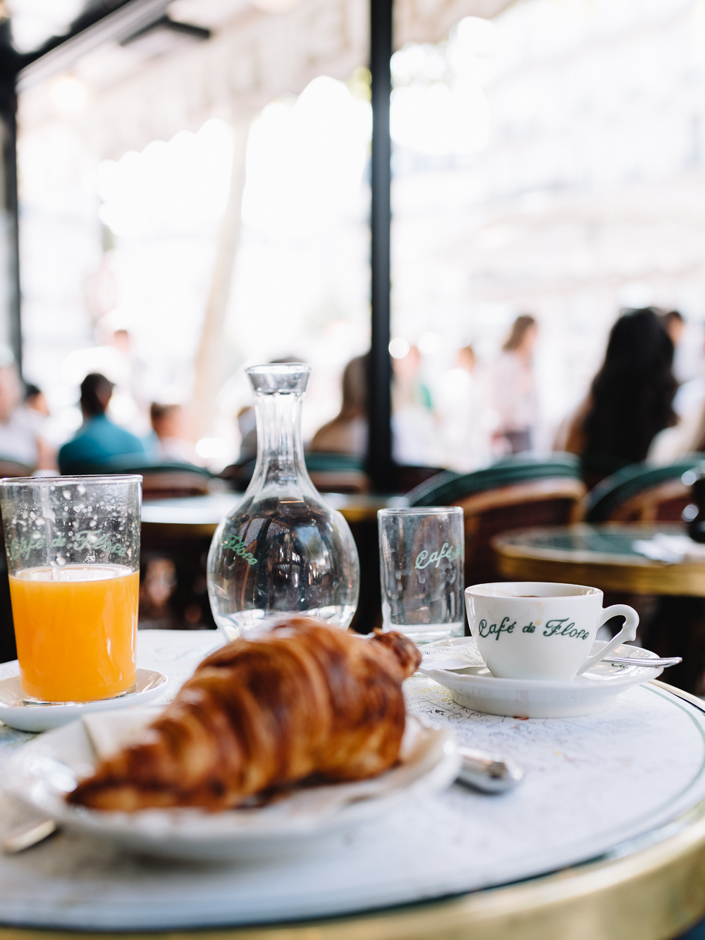 Ontbijten in Parijs