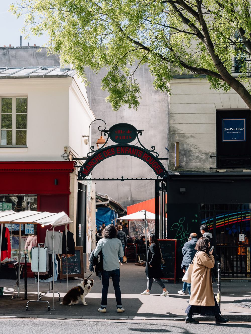 Bekende overdekte markten in Parijs