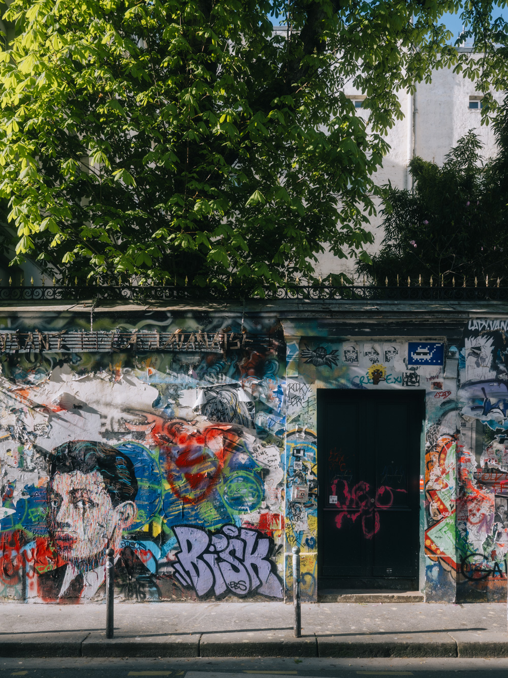 Huis Serge Gainsbourg in Parijs