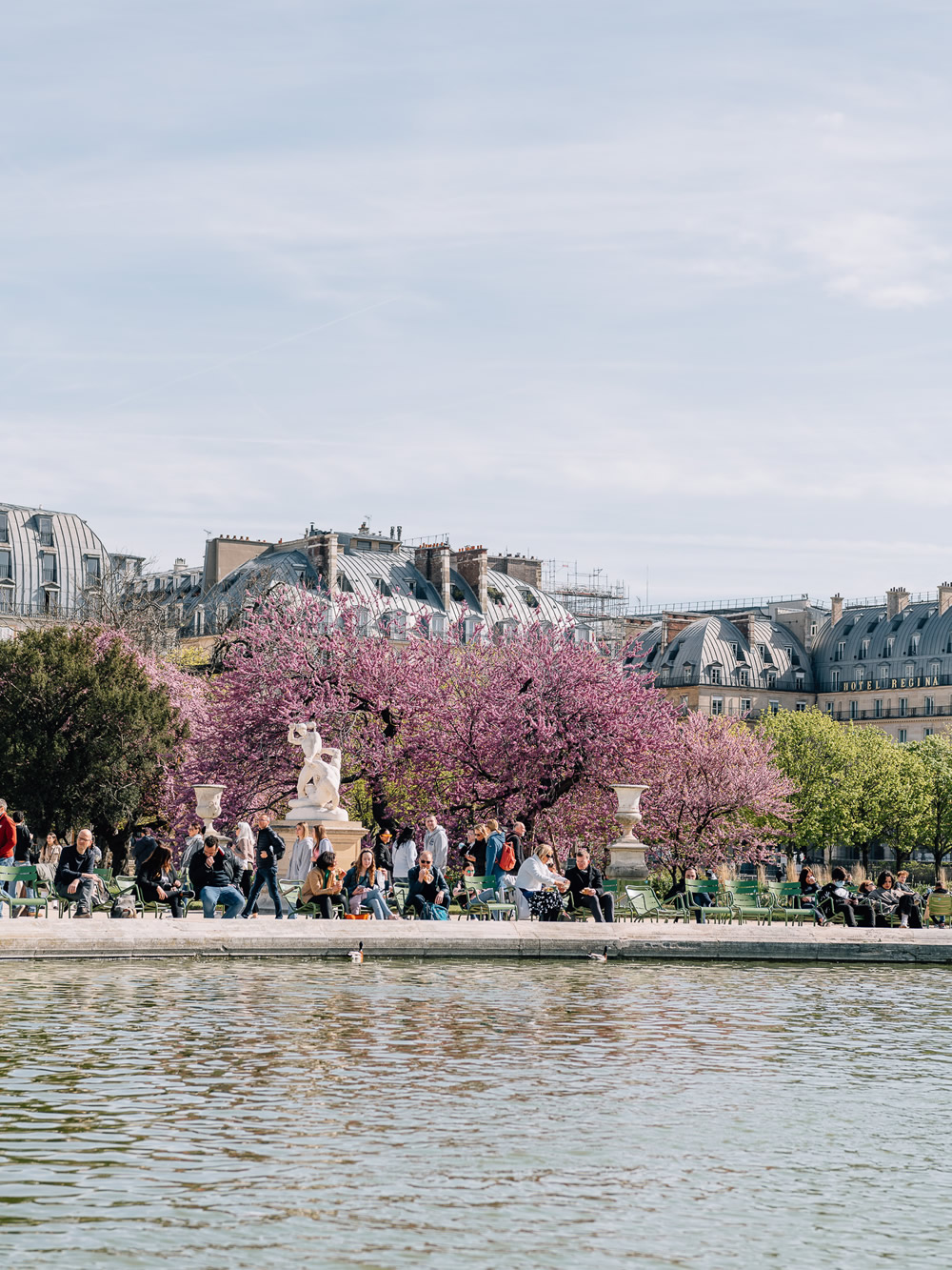 Jardin des Tuileries in Parijs